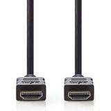 High Speed HDMI-Kabel met Ethernet | HDMI-Connector - HDMI-Connector | 1,5 m | Zwart