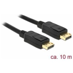 DeLOCK 84862 10m DisplayPort DisplayPort Zwart DisplayPort kabel
