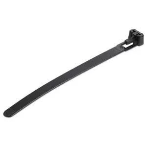 PRO-TIE® Tyraps RVS 316 Sluiting 200 x 3,6 mm Zwart | UV Bestendig