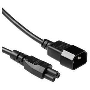 ACT Netsnoer C14 - C5 zwart 3 m