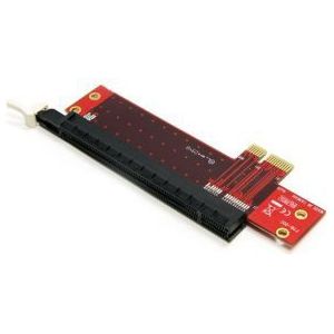 StarTech.com PCI Express X1 naar X16 Low-Profile Slotverlenging Adapter