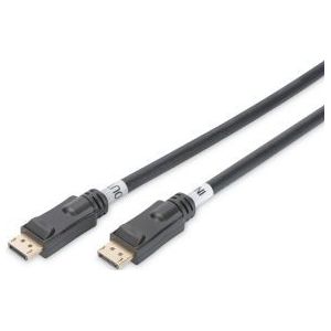 ASSMANN Electronic AK-340105-150-S 15m DisplayPort DisplayPort Zwart DisplayPort kabel