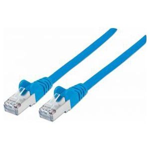 Intellinet 740609 0.25m Cat7 S/FTP (S-STP) Blauw netwerkkabel