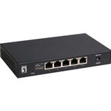 LevelOne GEU-0525 netwerk-switch Unmanaged 2.5G Ethernet (100/1000/2500) Zwart