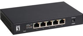 LevelOne GEU-0525 netwerk-switch Unmanaged 2.5G Ethernet (100/1000/2500) Zwart