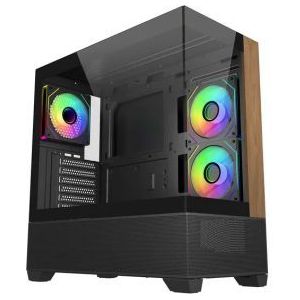 Cooler Master Elite 690 Wood Black