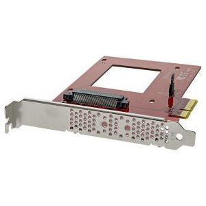 StarTech.com U.2 naar PCIe adapter voor 2.5  U.2 NVMe SSD SFF-8639 x4 PCI Express 3.0