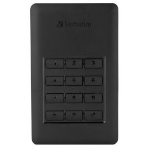 Verbatim Store n Go 1TB 2.5  Secure Externe Harde Schijf met Toetsbediening