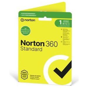Norton 360 Standard Nederlands, Frans Basislicentie 1 licentie(s) 1 jaar
