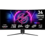 MSI - MPG 346Cqrf X24 - Gaming-monitor - 34 Inch - Ultrawide QHD - Zwart