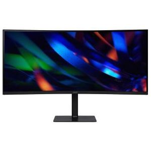 Monitor - 34 inch - Quad HD - LCD - Gebogen