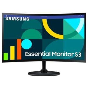 Samsung Essential S3 LS24D360GAUXEN 24  Full HD Curved 100Hz VA Monitor
