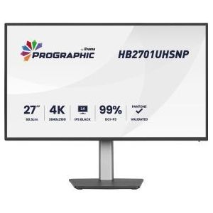 Iiyama ProGraphic HB2701UHSNP-B1 27  4K Ultra HD IPS-Black Monitor