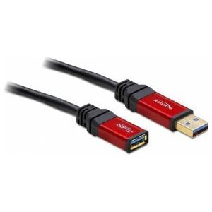 Delock 82755 Verlengkabel USB 3.0 Type-A male > USB 3.0 Type-A female 5 m Premium
