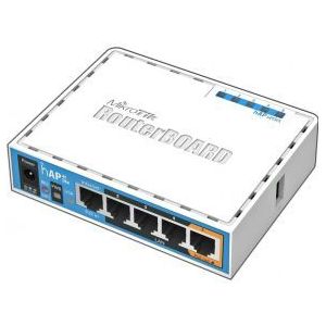 Mikrotik HAP ac lite 500Mbit/s Power over Ethernet (PoE) Wit WLAN toegangspunt