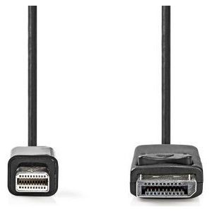 Mini DisplayPort-Kabel | DisplayPort 1.2 | Mini-DisplayPort Male | DisplayPort Male | 21.6 Gbps | Ve