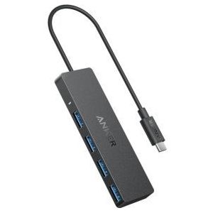 Anker Ultra Slim USB Type-C 5000 Mbit/s Zwart