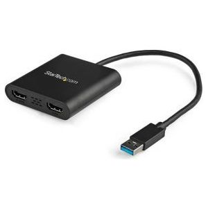 StarTech.com USB32HD2 Zwart USB grafische adapter