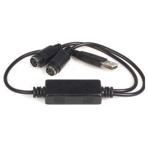 StarTech.com USB naar PS2 Toetsenbord en Muis Adapter