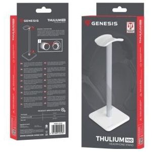 GENESIS NGM-2233 Koptelefoonstandaard in wit