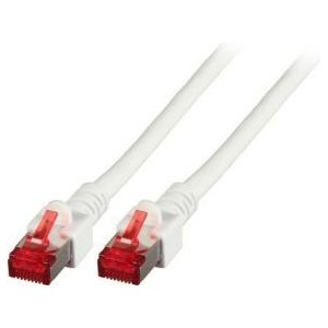 EFB Elektronik Cat.6 S/FTP 0.5m netwerkkabel 0,5 m Cat6 S/FTP (S-STP) Wit