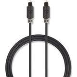 Optische Audiokabel | Toslink male - Toslink male | 1,0 m | Antraciet [CABW25000AT10]