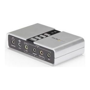 StarTech.com 7.1 USB Audio-adapter Externe Geluidskaart met SPDIF Digitale Audio