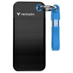 Verbatim Pocket SSD 1TB Externe SSD - Blauw