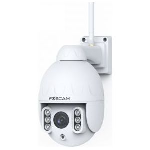 Foscam SD2 2MP Dual-Band WiFi PTZ buiten beveiligingscamera, 4x optische zoom wit