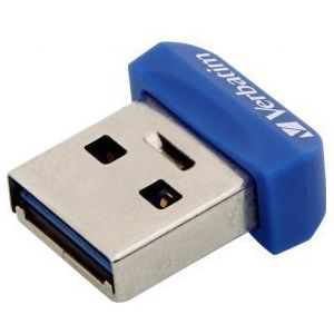 Verbatim Store n Stay Nano 32GB USB Stick - Blauw