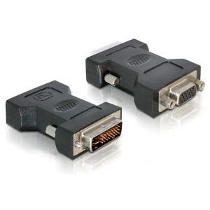 Delock 65016 Adapter VGA 15-pins female naar DVI 24+5 male