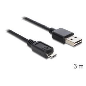 DeLOCK EASY-USB 2.0-A - USB 2.0 micro-B, 3m