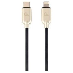 Gembird CC-USB2PD18-CM8PM-1M Lightning-kabel Zwart