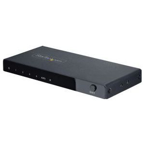 StarTech.com 4-Port 8K HDMI Switch, HDMI 2.1 Switcher 4K 120Hz HDR10+, 8K 60Hz UHD, HDMI Videoschake