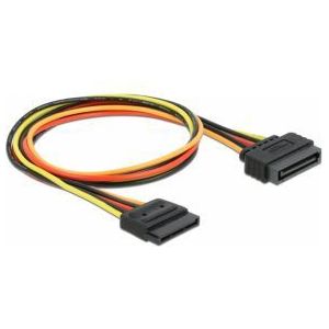 DeLOCK 60132 SATA voedings verlengkabel 0,5m