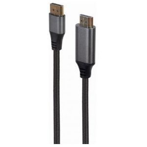 Gembird - Gembird Premium Series DisplayPort Male naar HDMI Male 4K V1.2 Kabel 1.8m