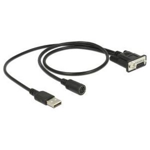 Navilock 62907 VGA MD6, USB kabeladapter/verloopstukje