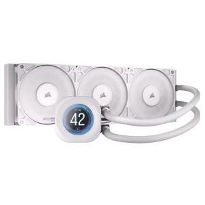 Corsair - NAUTILUS 360 LCD - Liquid CPU Cooler - Wit - 360mm Radiator