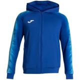 Joma - Elite XI - Hooded Trainingsjack - Zwart - Met Rits en Capuchon