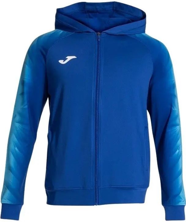 Joma - Elite XI - Hooded Trainingsjack - Zwart - Met Rits en Capuchon