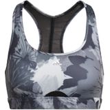 adidas - Powerreact - Trainingsbeha - Medium Ondersteuning - Bloemmotief
