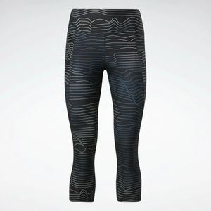 Reebok - Running Printed Capri - Legging - Dames