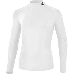 Erima Athletic Shirt Opstaande Kraag Heren - Wit