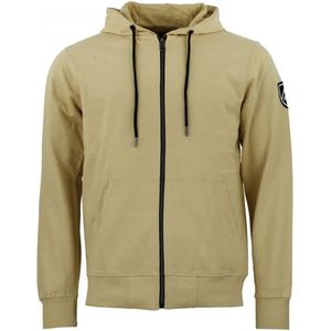 Katoenen sweatshirt met volledige rits Peak Mountain French Terry