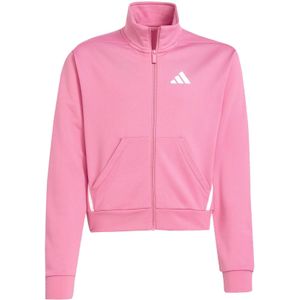 adidas - Essentials Game & Go Full Crew - Trainingsjack - Zwart - Volledige Rits