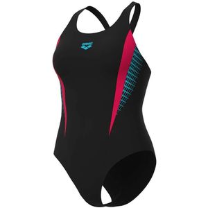 Arena - Threefold V - Dames Zwempak - Eendelig - MaxFit Eco-stof