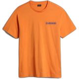 Napapijri - T-shirt - Katoen - Ronde Hals - Korte Mouwen - Logoprint