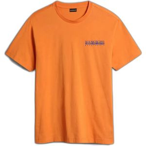 Napapijri - T-shirt - Katoen - Ronde Hals - Korte Mouwen - Logoprint