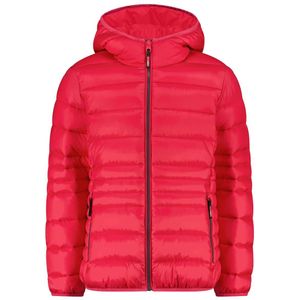 Meisjes gewatteerde jas met vaste capuchon CMP