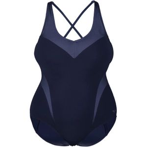 Dames zwempak uit 1 stuk Arena Isabel Light Cross Back Plus